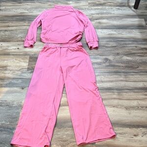 Women's Pink Lounge Set
